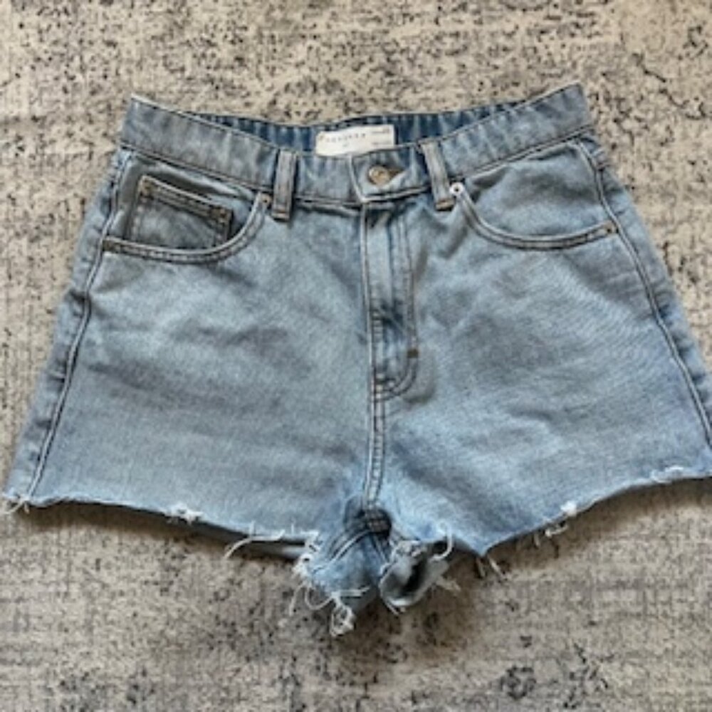 🧡3/15 Topshop Mom Shorts Women Petite US 6